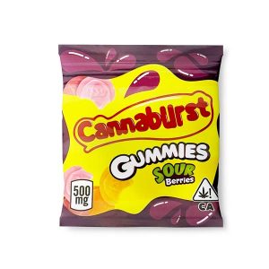 Cannaburst 500MG THC Sour Berries